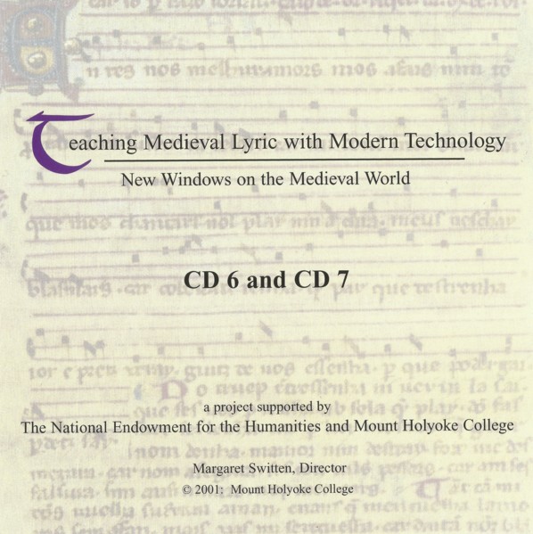 TEACHING MEDIEVAL LYRIC